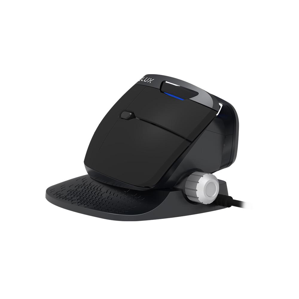 Buy Delux M618X Wired Mouse Ergonomic Vertical Optical Mouse USB Port ...