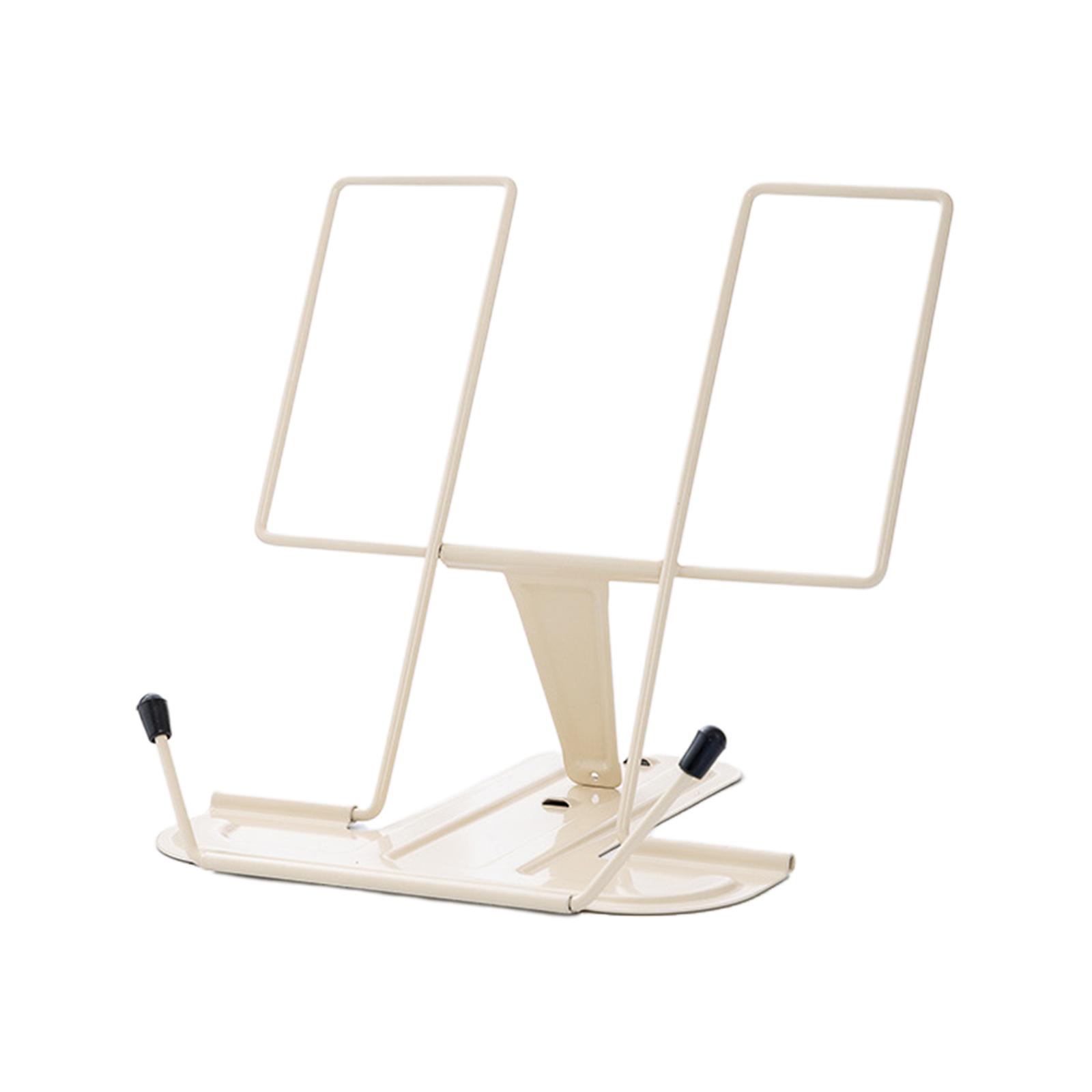 

Регулируемая настольная подставка для книг, держатель для поваренной книги, портативная подставка для книг, нескользящие зажимы для страниц для толстой книги, поваренная книга, учебник, рецепт 4