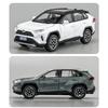 1/32 Toyota RAV4 SUV 2023 Alloy Die Cast Toy Car Model Sound and Light Pull Back Children's Toy Collectibles Birthday Gift