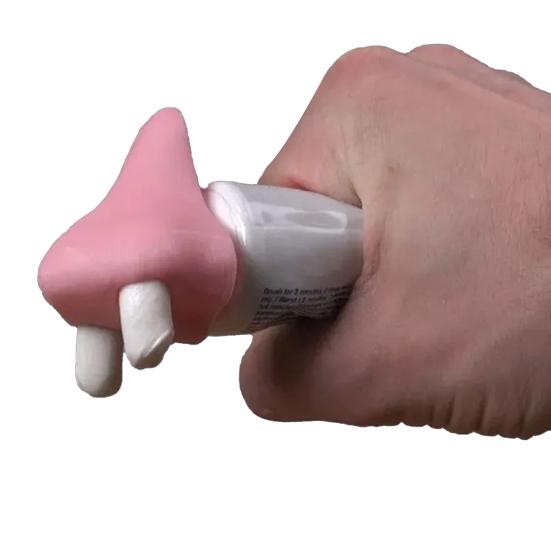 

Крышка для зубной пасты в форме носа, забавный дозатор зубной пасты в виде животного, 3D-печатный топпер для зубной пасты в форме носа, подарок-прикол для друзей и семьи