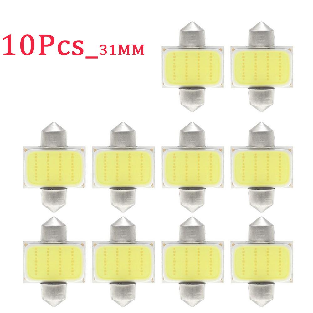 White Cob C5W Car Auto Festoon Dome Interior Led Reading Light Lamp Map Roof Reading Bulb  31Mm Wholesale
