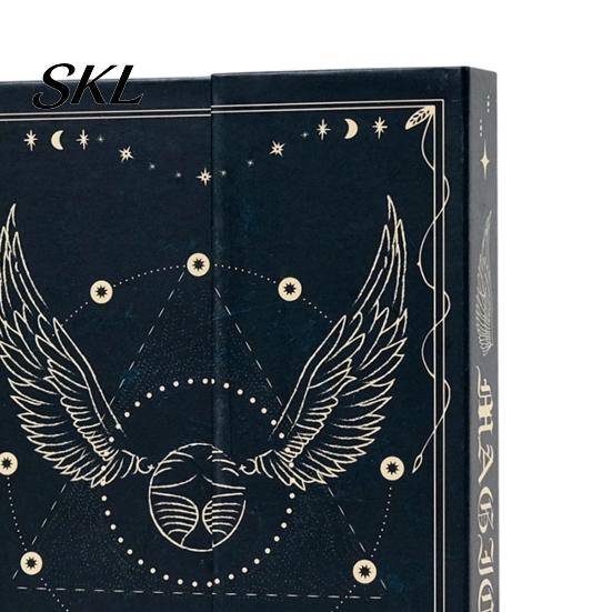 Sticker Storage Notebook Lined Journal for Women Men, Gothic Mystical Hardcover A5 Ruled Personalized Notebook, Daily Office School, Writing,