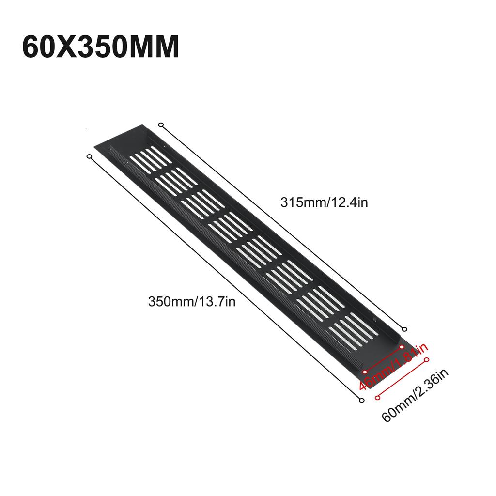60mm ventilační mřížka Ventilační mřížka z hliníkové slitiny