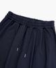 PSSHOPPER Curved Washed Wide Sweatpants [Navy]