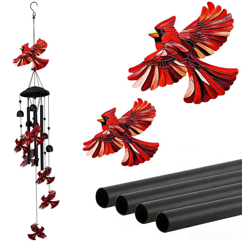 Outdoor Hanging Ornament Half Handicraft Metal Hanging Decoration Animal Wind Chimes Three Dimensional For Home Decoration