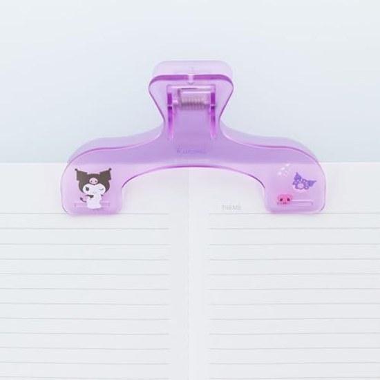 Sun-Star Stationery Sanrio Character Book Clip Ukamuri Kuromi