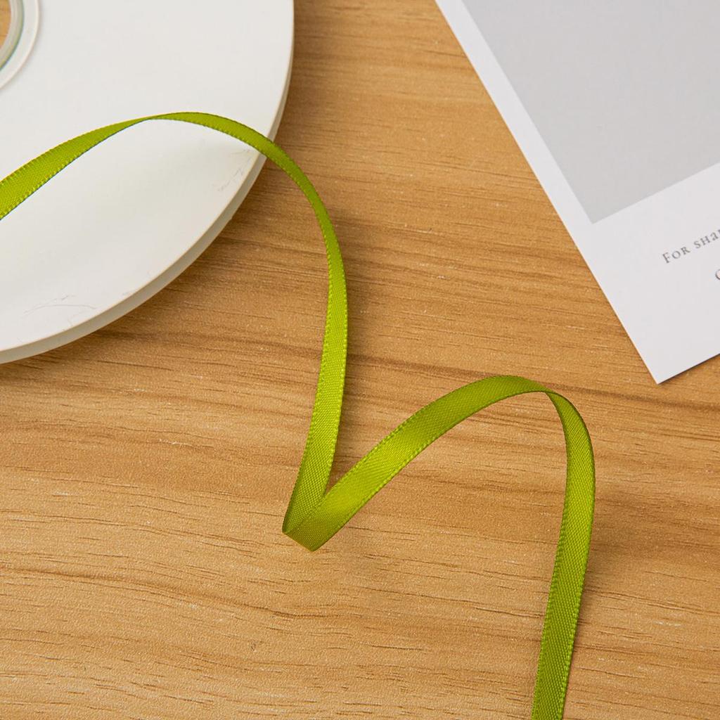 "0.6cm-1cm Poliestrowa Wstążka na DIY Kokardy, Bukiety i Pudełka na Prezenty"