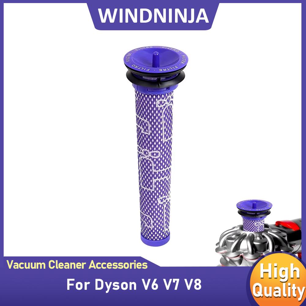 Pre-filter Cartridge Replacement Pre Filter for Dyson V6 V7 V8 Vacuum Cleaner Cleaning Accessories Filter Spare Parts
