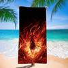 Nezha Beach Towel, Sun Protection, Quick Drying, Enlarged And Thickened Summer Seaside Vacation, Guochao Cartoon Bath Towel