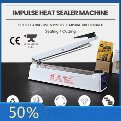 200/300/400mm Impulse Heat Sealer Machine Film Seal Packaging Sealing Machine
