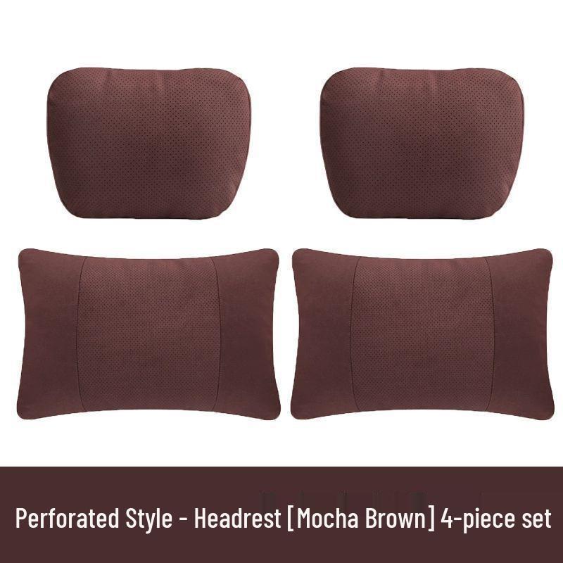 Car Headrest Neck and Lumbar Support - Compatible with BMW 1/3/5 Series, GT, X1/X2/X3/X4/X5