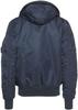 Зимняя куртка Alpha Industries MA-1 Hooded (158104) rep.blue (158104-007)