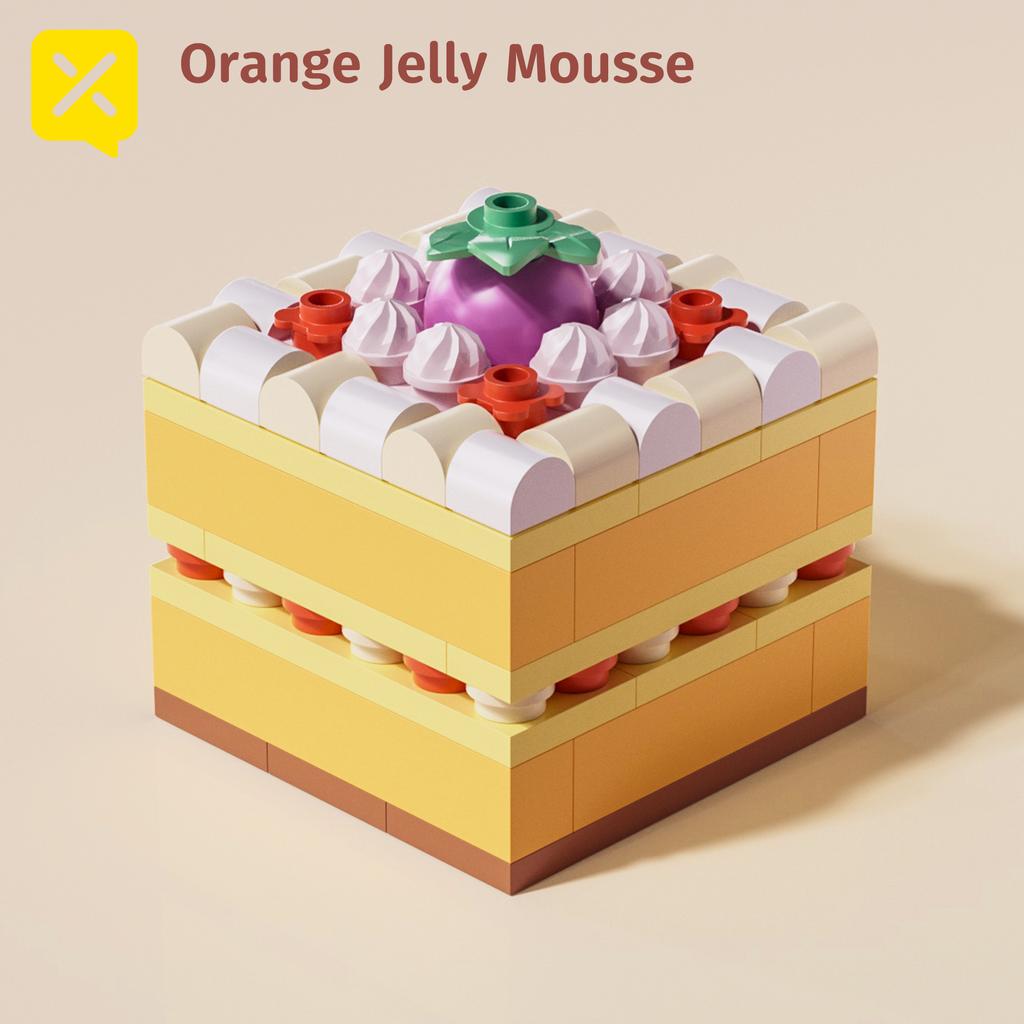 ToylinX Cake Blocks Toys 12 Types Plastic Cute Dessert Toys Model Building Blocks Girls Birthday Gift For Boys Girls and Friends