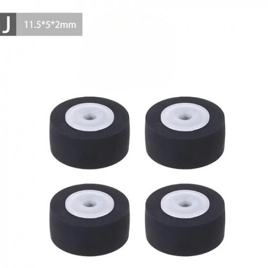 4PC/Set Tape Recorder Pinch Roller for Sony Akai Pioneer Cassette Pulley Player