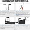 Universal Retractable Wheelchair Handle Extender, 300 Lbs Capacity