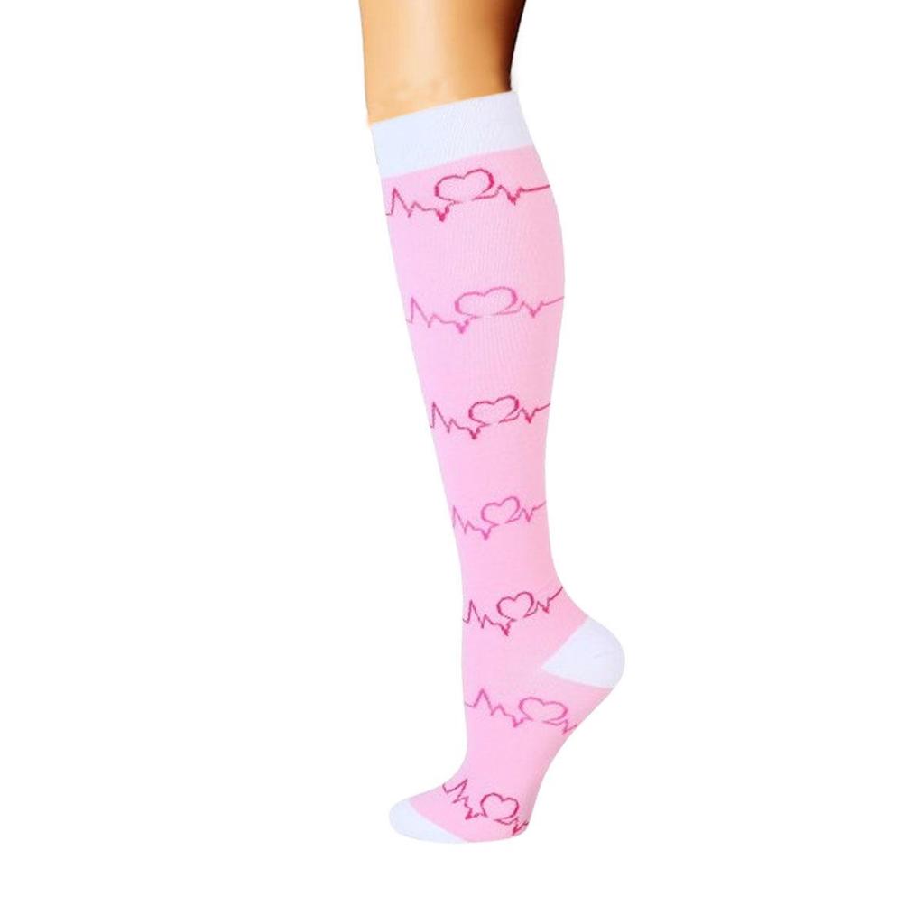 200+ Styles Compression Sports Socks for Men & Women: Breathable, Non-Slip Calf Socks for Fitness & Marathon, Individually Packaged