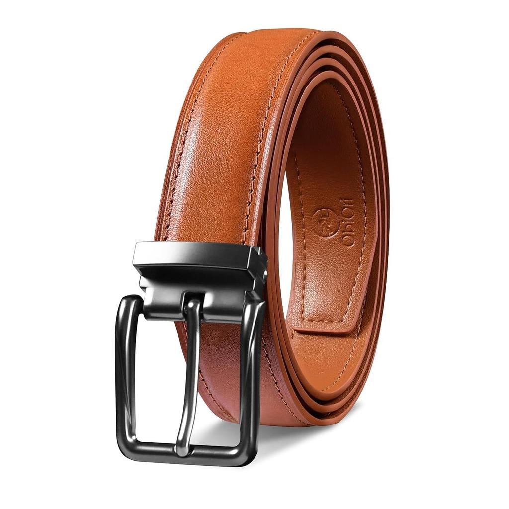 Belt Men Genuine Leather Tochigi Made Japan Casual Large Size Business Gentlemans Suit Adjustable Comes Box.