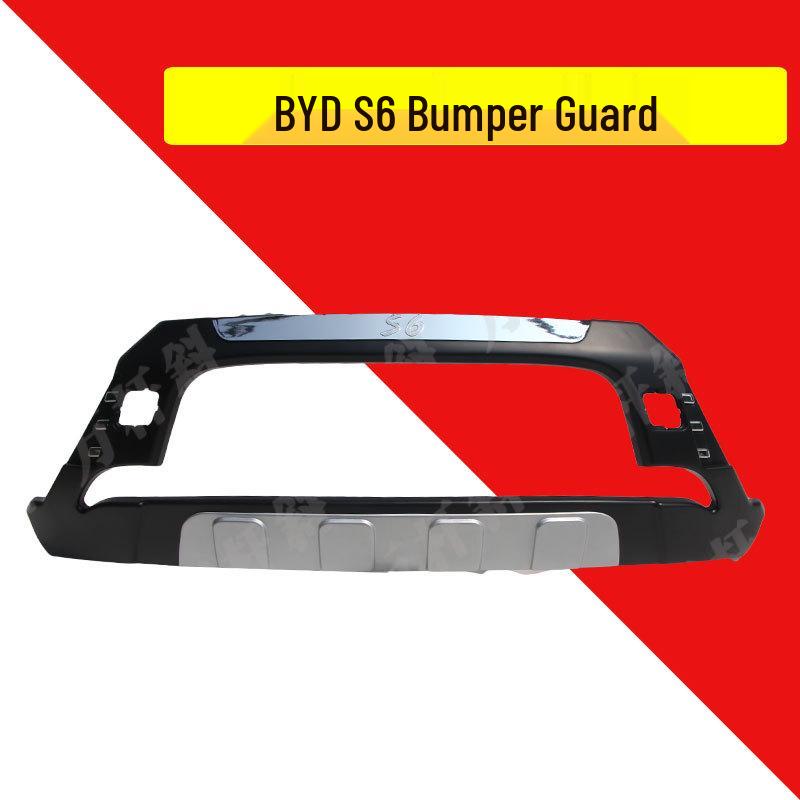 BYD S6 Front & Rear Bumper Guard Kit: Highlight Model Decorative Bars