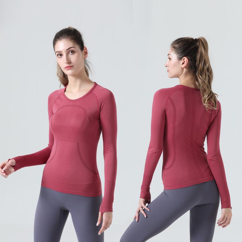 Women s Breathable Yoga & Running Long Sleeve Slim Fit Quick-Dry Top XL