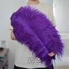 Thick Rod Wide Hair 50-55Cm Ostrich Feather Wedding Road Guide Table Flower Home Decoration Ornament Ostrich Hair White