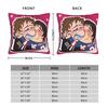 Kiss Heated Rivalry Pillowcase Polyester Cushion Cover Decorations Hollanov Throw Pillow Case Cover Bedroom Zippered 40*40cm