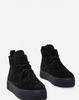 Černé semišové šněrovací boty ISSA Plus