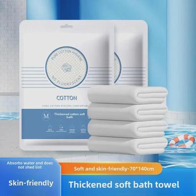 Wurou Thickened & Enlarged Disposable Bath Towel - Portable & Foldable for Travel, Homestays, Hotels