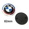 OSTB7 1/4/7Pcs Car Wheel Hub Center Cover Steering Wheel Center Sticker Auto Front Hood Trunk Logo For BMW 50th anniversary E36 E39