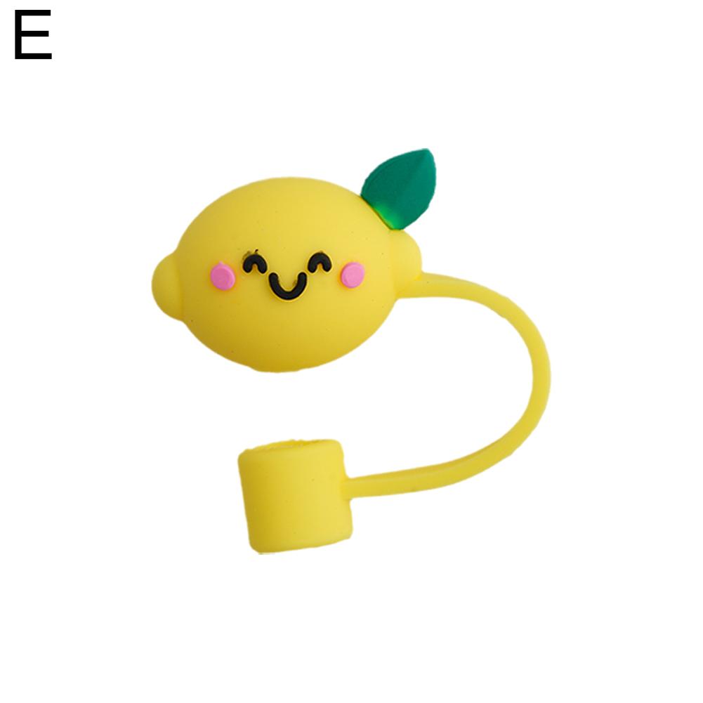 Новый мультяшный силиконовый заглушка для трубочки многоразовые трубочки крышка защита от пыли питьевые пылезащитные крышки Un E2Q3 frog-one-size