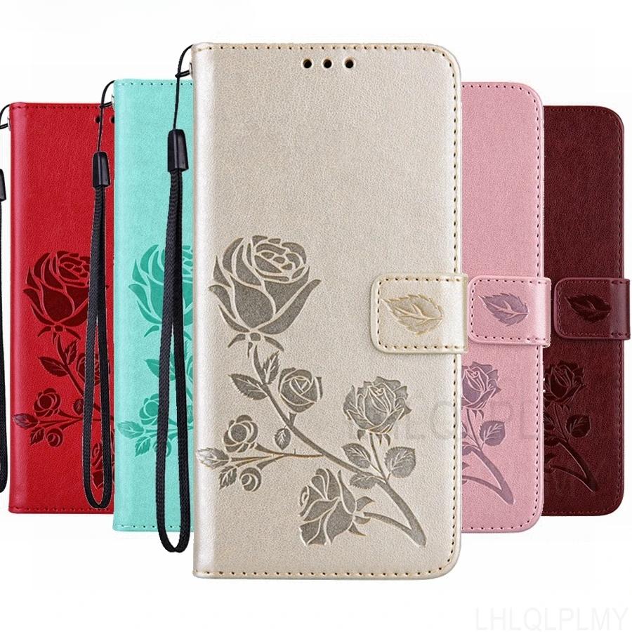 Rose Leather Wallet Flip Case For Vivo V30 SE V40 Pro Y03 Y18 Y28S 5G Y28 Y 18 03 V 30 40 V30SE V40SE V30Pro Cover Funda