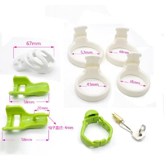 Bdsm Sex Toys for Men Sexy Product Natural Resin 3D Male PA-hook Chastity Cage Men Chastity Lock Device Penis Sleeve