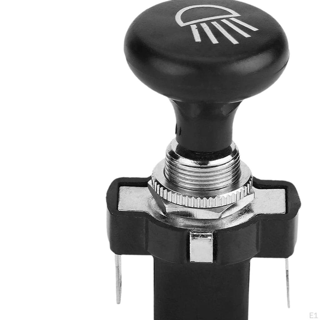 Push And Pull Switch Button, Easy to Install, Sturdy