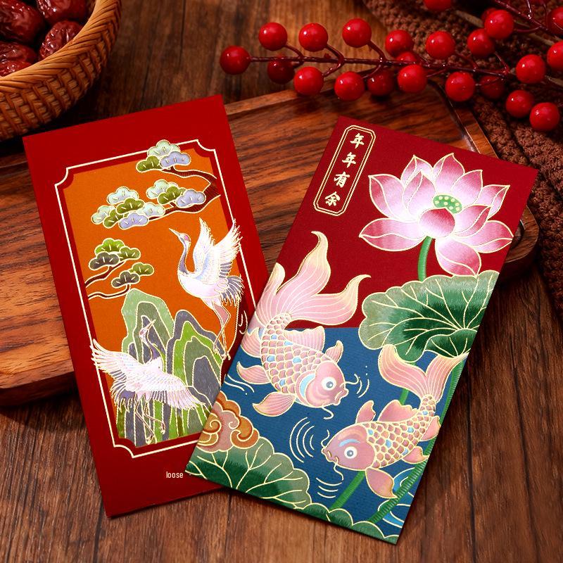 High-End Hong Kong Red Envelope - Creative New Year Lucky Money Packet