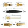 1 Set Fahrradventiladapter Kupfer Fahrradventilbaugruppe Sv Av Dv Fahrradreifenpumpenadapter