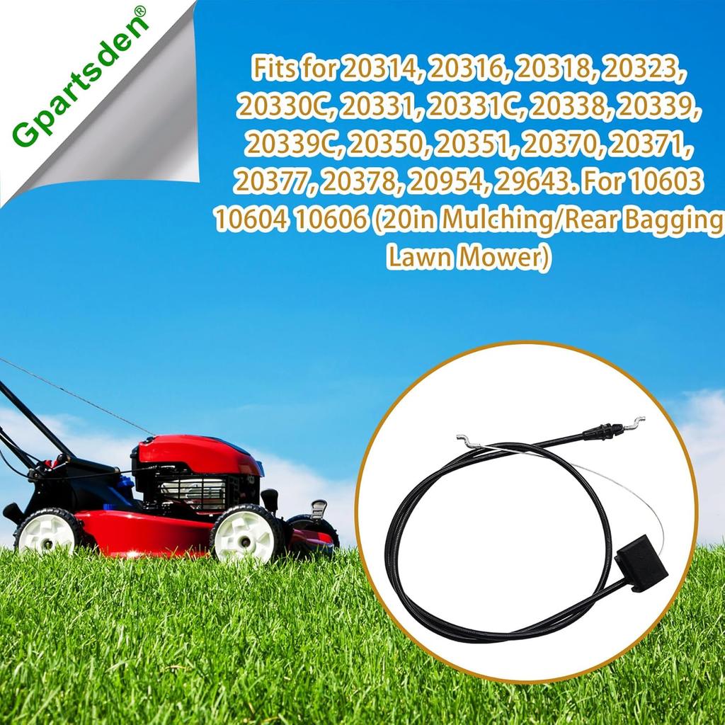 112-8818 Brake Cable Replacement For Toro 20330 20339 10642 20314 20316 20323 20331 20338