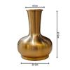 Metal Dara Vase for Home Decor, Living Room, Bedroom, Balcony Garden Kitchen, Office, Wedding| Table Decorative Item