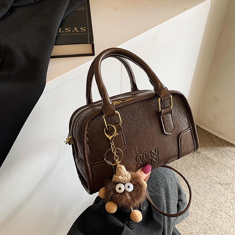 New Autumn and Winter Crossbody Bag Tote Women's Bag Simple Small Square Bag High-end Retro Bag