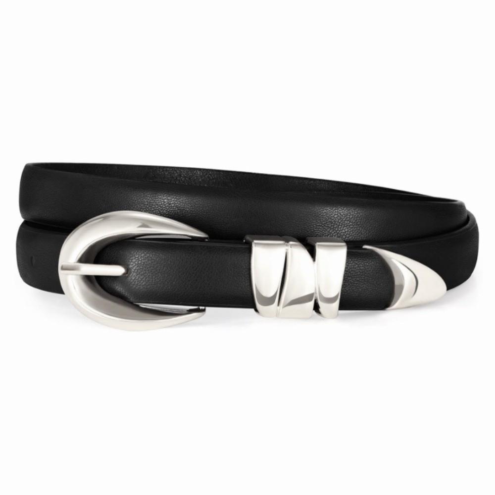 

Metal Ring Pin Buckle Waist Strap Simple Waist Belts Casual Waistband Women срібний
