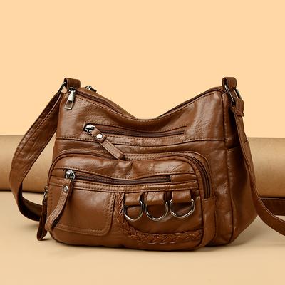 New Fashion Women's Bag Large Capacity Shoulder Bag Mother Bag Simple Versatile Handbag