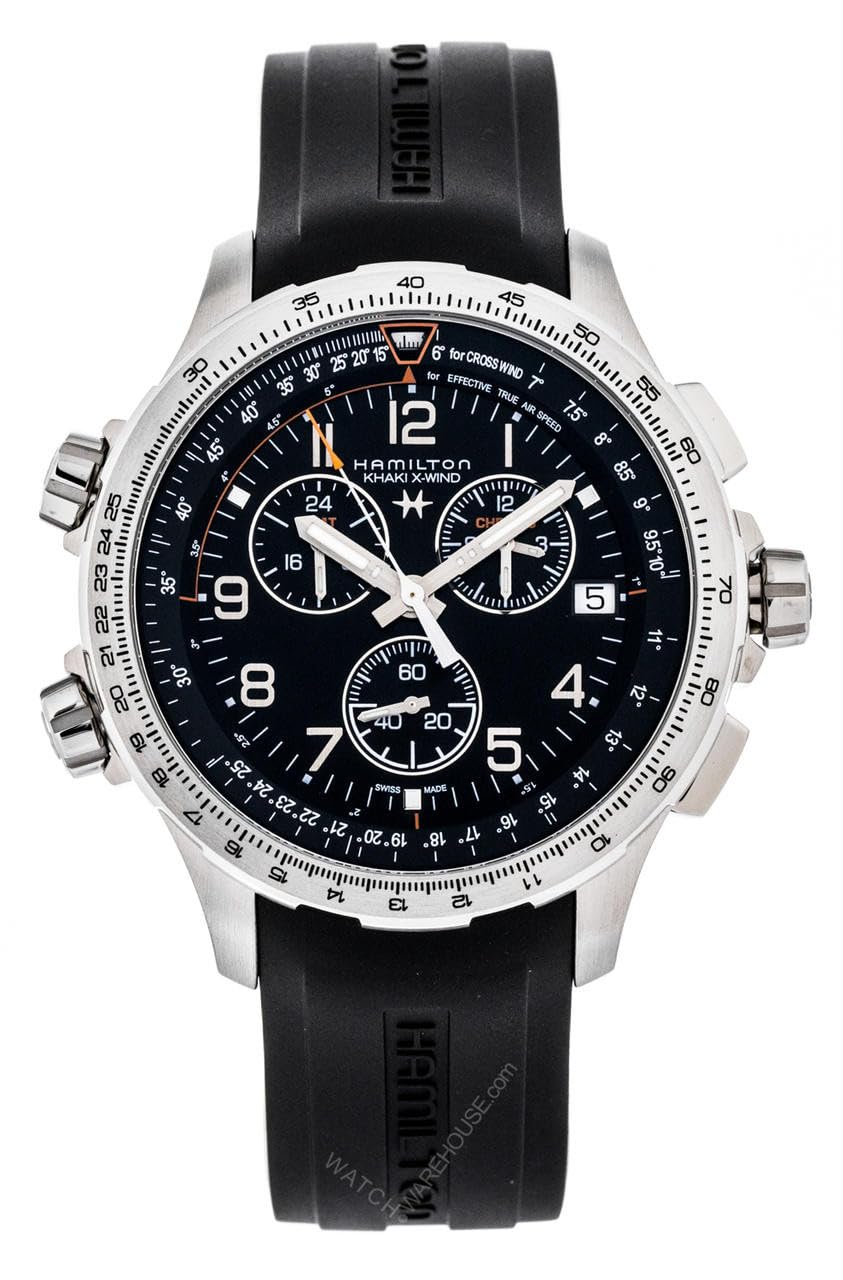 

Годинник Khaki Aviation Black Dial Quartz 10 ATM Водостійке сапфірове скло 46 мм H77912335 Чорний [Hamilton] Чоловічий [Елемент] чорний