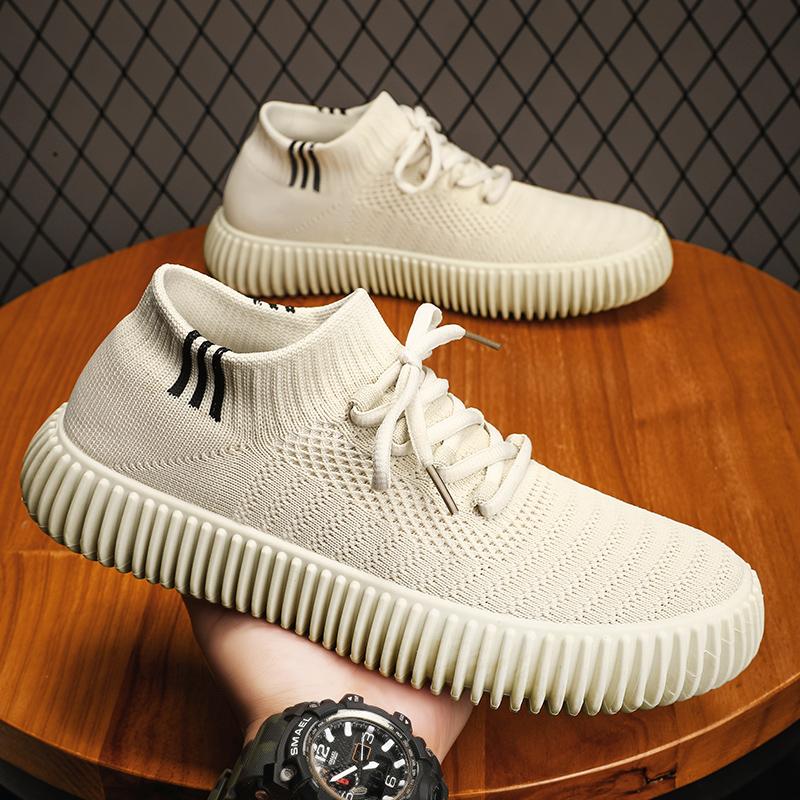 

Модные кроссовки мужские повседневные туфли для скейтбординга мужские плоские брендовые модные сетчатые туфли дышащие нескользящие теннисные спортивные туфли студенческие 39