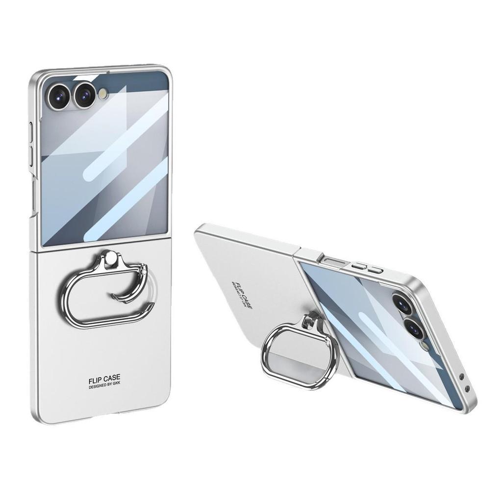 Samsung Z Flip 7 Oval Ring Phone Case - New, Simple Design for Folding Phones