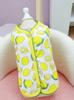 Pet Dog Cat Lemon Strawberry Print Vest Small Dogs Cats Summer Outfit Breathable Cute Soft Lightweight Casual