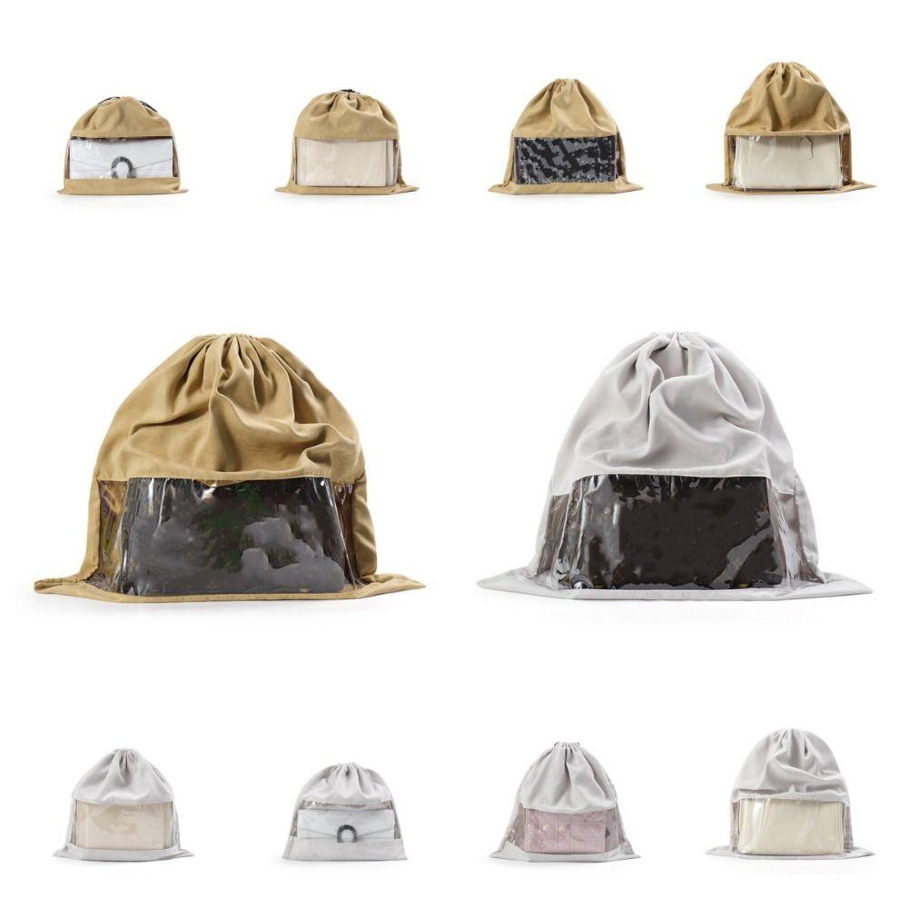 Cosmetics Bag Cloth Drawstring Bag Storage Bag Bag Dustproof Bag Fashion Bundle Pocket  Girls