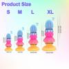 Luminous Anal Plug Soft Silicone Dildo Butt Plug with Suction Cup Anus Prostate Massager Stimulator Adult Sex Toys G Spot Clitoris Stimulator Unisex