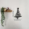 1pc Classic Christmas Tree Wall Art - Decorating the Bedroom, Living Room and Windows
