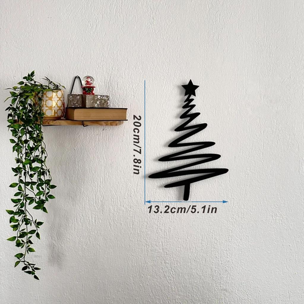 1pc Classic Christmas Tree Wall Art - Decorating the Bedroom, Living Room and Windows