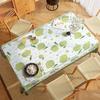 Damask 2D Flat Printed Polyester Table Covers For Dining Table Room Decor Picnic Blanket Camping Table Cover Party Supplies Xmas