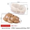 Lying Bear Mousse Cake Silicone Mold
