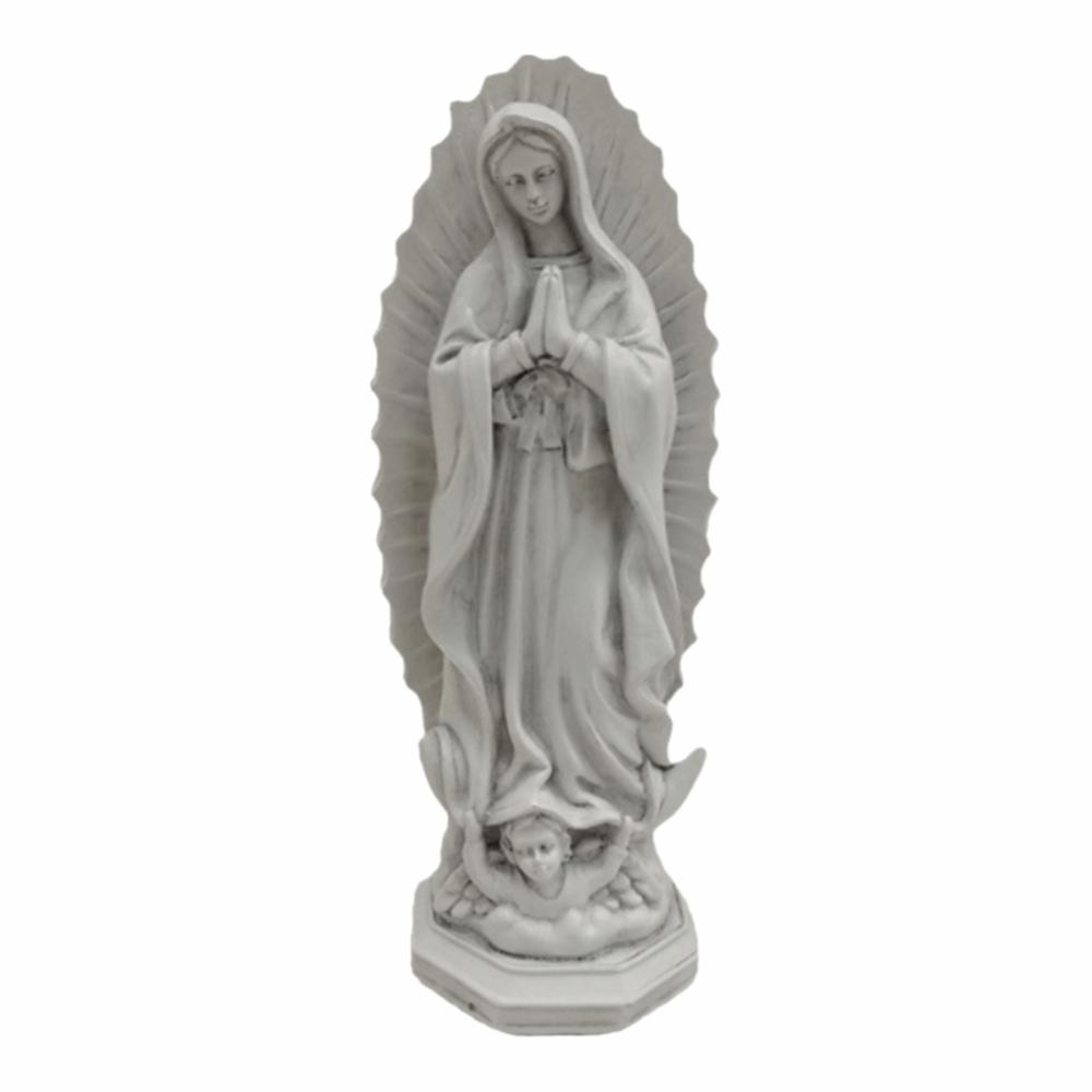 Figurka Matki Bożej z żywicy Katolicyzm Królowa Łaski Statua Madonny z żywicy Protestantyzm Modlitwa Religijny Gipsowy Ornament